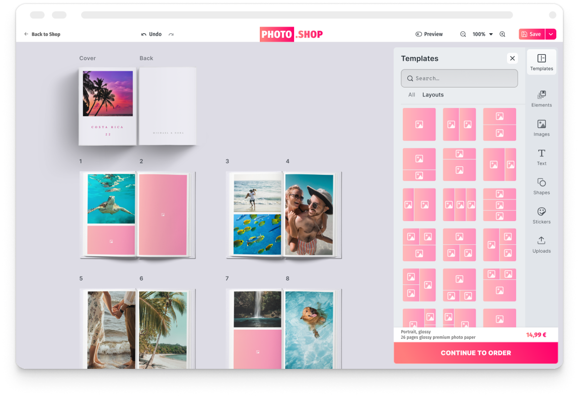 The CrossPlatform Photo Book Design SDK